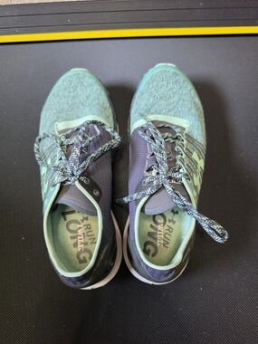 Under Armour "Bandit 2" Women's Mint/Teal And Gray Running Shoes - Size 8.5